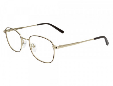 Durango Series BECKETT Eyeglasses, C-1 Brown Yellow Gold