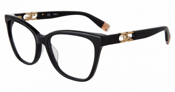 Furla VFU633 Eyeglasses, Black