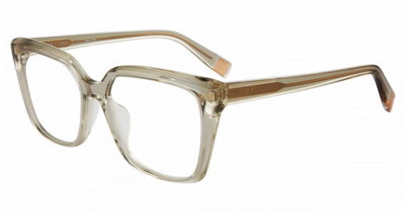 Furla VFU641V Eyeglasses, TRANS GREEN (03GE)