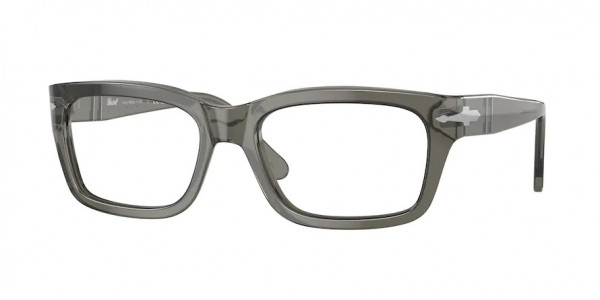 Persol PO3301V Eyeglasses, 1103 OPAL SMOKE (GREEN)