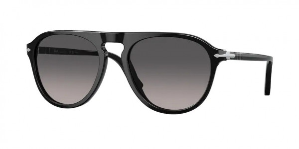 Persol PO3302S Sunglasses, 95/M3 BLACK GREY GRADIENT POLAR (BLACK)