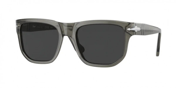 Persol PO3306S Sunglasses, 110348 OPAL SMOKE DARK GREY POLAR (GREEN)