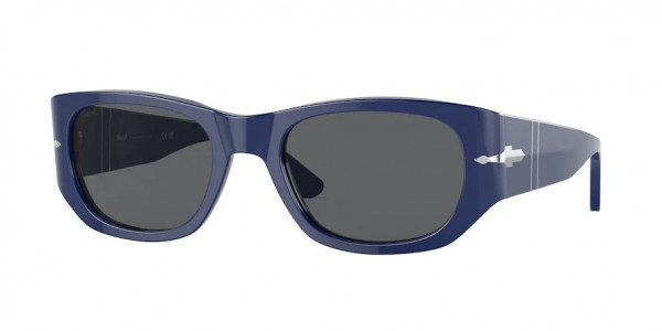 Persol PO3307S Sunglasses, 1170B1 BLUE DARK GREY (BLUE)