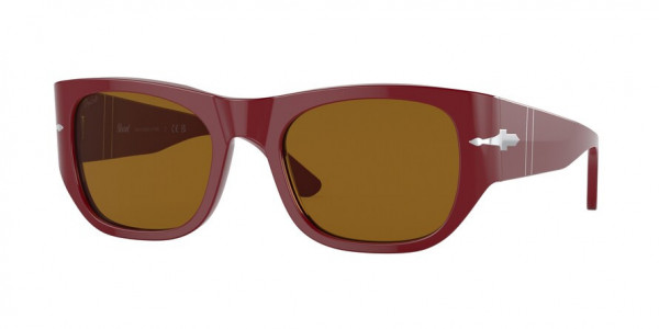 Persol PO3308S Sunglasses, 117233 BORDEAUX BROWN (RED)