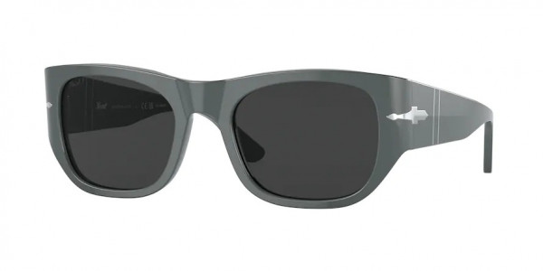 Persol PO3308S Sunglasses, 117348 GREY POLAR BLACK (GREY)