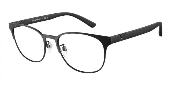 Emporio Armani EA1139 Eyeglasses, 3001 MATTE BLACK (BLACK)