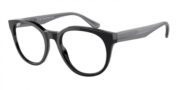 Emporio Armani EA3207 Eyeglasses, 5017 SHINY BLACK (BLACK)