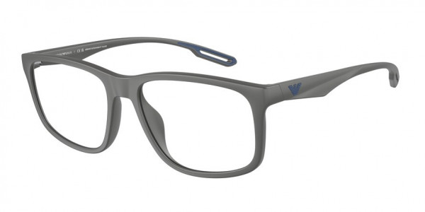 Emporio Armani EA3209U Eyeglasses, 5060 MATTE GREY (GREY)