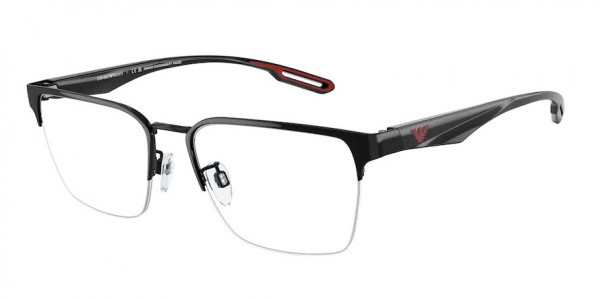 Emporio Armani EA1137 Eyeglasses, 3014 SHINY BLACK (BLACK)