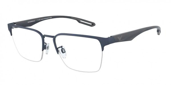 Emporio Armani EA1137 Eyeglasses, 3018 MATTE BLUE (BLUE)