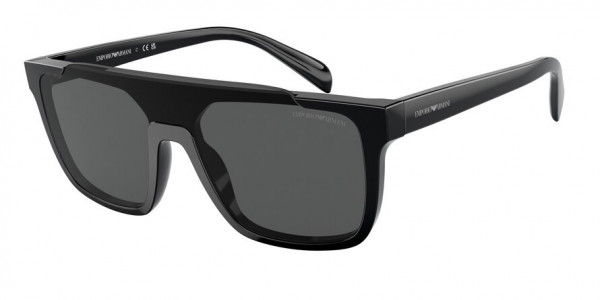 Emporio Armani EA4193F Sunglasses, 501787 SHINY BLACK (BLACK)