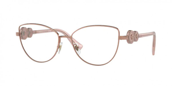 Versace VE1284 Eyeglasses, 1412 ROSE GOLD (GOLD)