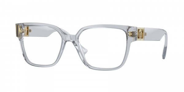 Versace VE3329B Eyeglasses, 5305 TRANSPARENT GREY (GREY)