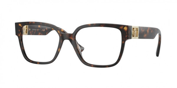 Versace VE3329BF Eyeglasses, 108 HAVANA (TORTOISE)