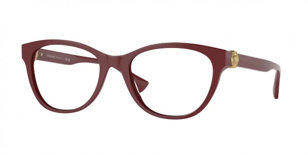 Versace VE3330 Eyeglasses, 5388 PARADE RED (RED)