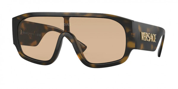 Versace VE4439 Sunglasses, 108/73 HAVANA (HAVANA)
