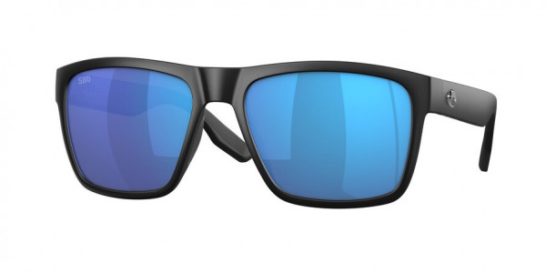 Costa Del Mar 6S9050 PAUNCH XL Sunglasses, 905001 PAUNCH XL MATTE BLACK BLUE MIR (BLACK)