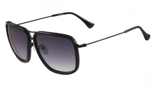 Calvin Klein CK1216SA Sunglasses, (001) BLACK