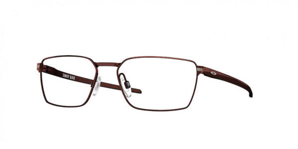 Oakley OX5073 SWAY BAR Eyeglasses, 507303 SWAY BAR BRUSHED GRENACHE (RED)