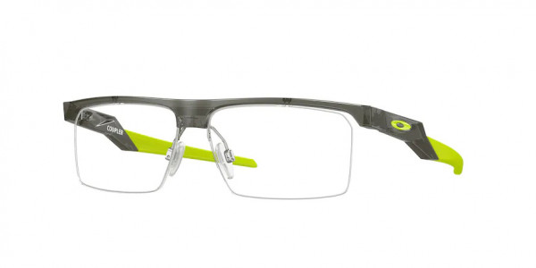 Oakley OX8053 COUPLER Eyeglasses, 805302 COUPLER POLISHED GREY SMOKE (GREY)