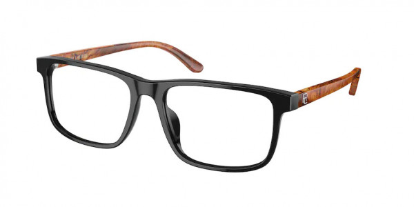 Ralph Lauren RL6225U Eyeglasses, 5398 SHINY BLACK (BLACK)
