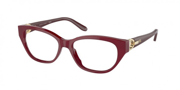 Ralph Lauren RL6227U Eyeglasses, 5912 SHINY OPAL BURGUNDY (VIOLET)