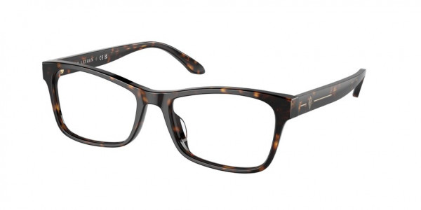 Ralph Lauren RL6229U Eyeglasses, 5003 SHINY DARK HAVANA (BROWN)