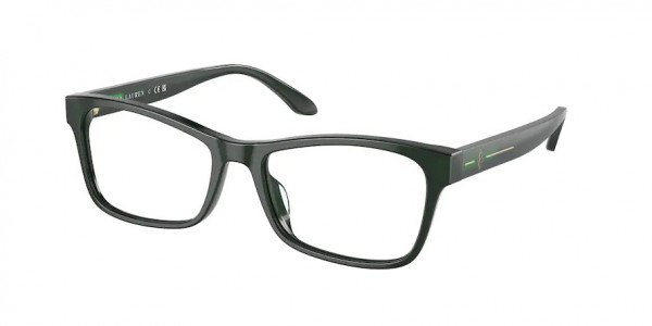 Ralph Lauren RL6229U Eyeglasses, 5421 SHINY FOREST GREEN (GREEN)