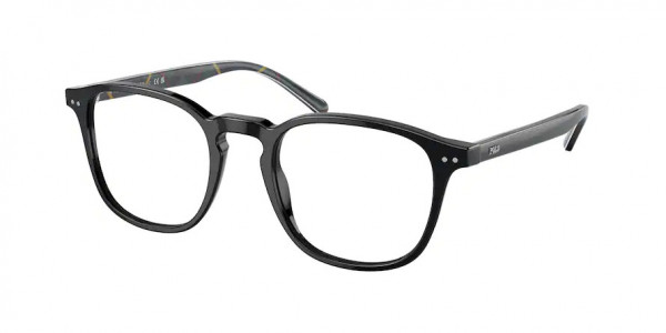 Polo PH2254 Eyeglasses, 5001 SHINY BLACK (BLACK)