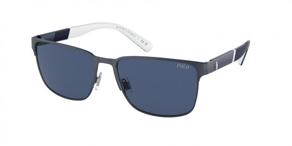 Polo PH3143 Sunglasses, 942180 SEMISHINY NAVY BLUE BLUE (BLUE)