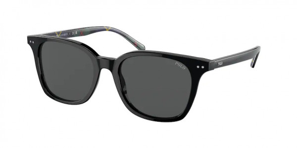 Polo PH4187 Sunglasses, 500187 SHINY BLACK GREY (BLACK)