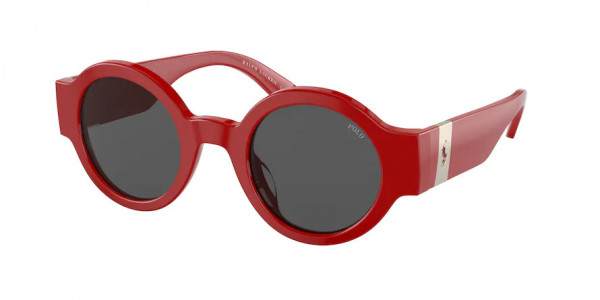 Polo PH4190U Sunglasses, 525787 SHINY RED GREY (RED)