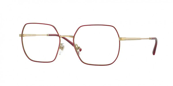 Vogue VO4253 Eyeglasses, 280 TOP RED/GOLD (RED)