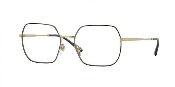 Vogue VO4253 Eyeglasses, 352 TOP BLACK/GOLD (BLACK)
