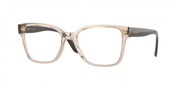 Vogue VO5452 Eyeglasses, 2884 TRANSPARENT LIGHT BROWN (BEIGE)