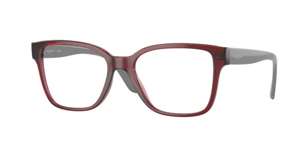 Vogue VO5452 Eyeglasses, 2924 TRANSPARENT BORDEAUX (RED)