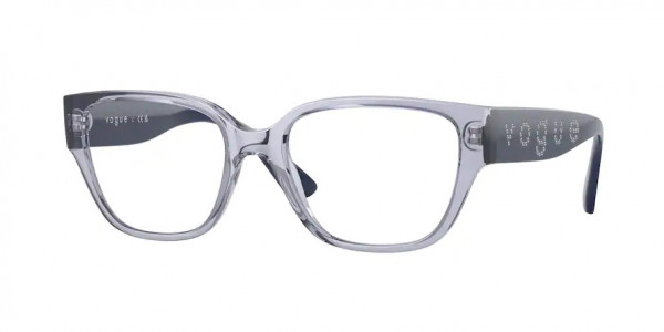 Vogue VO5458B Eyeglasses, 2925 TRANSPARENT PURPLE (VIOLET)