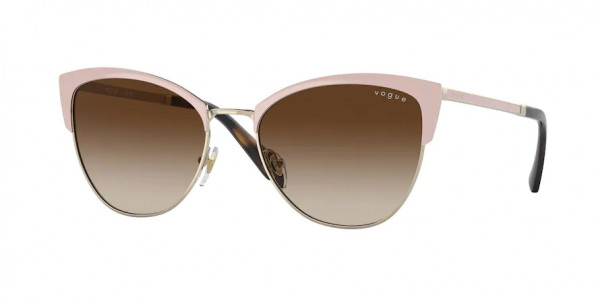 Vogue VO4251S Sunglasses, 517613 TOP BEIGE/PALE GOLD GRADIENT B (BROWN)