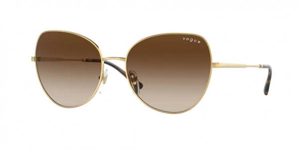 Vogue VO4255S Sunglasses, 280/13 GOLD GRADIENT BROWN (GOLD)