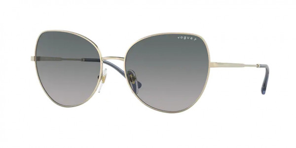 Vogue VO4255S Sunglasses, 848/8S PALE GOLD POLAR GREY GRADIENT (GOLD)