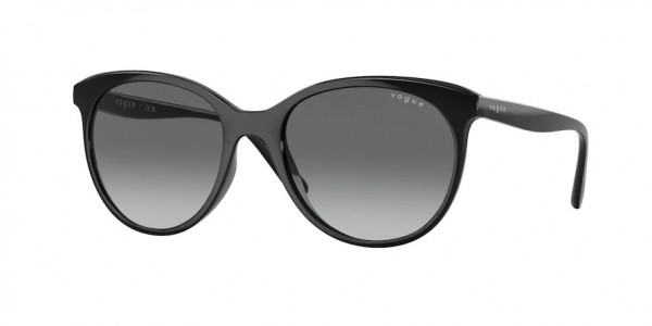 Vogue VO5453S Sunglasses, W44/11 BLACK GRADIENT GREY (BLACK)