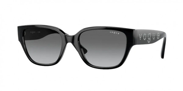 Vogue VO5459SB Sunglasses, W44/11 BLACK GRADIENT GREY (BLACK)