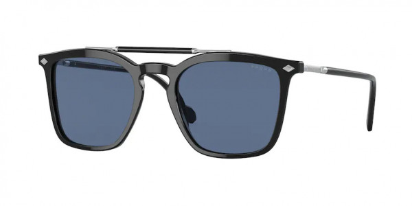 Vogue VO5463S Sunglasses, W44/80 BLACK DARK BLUE (BLACK)