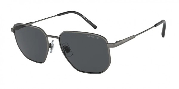 Arnette AN3086 SLING Sunglasses, 75287 SLING MATTE BRUSHED GUNMETAL D (GREY)