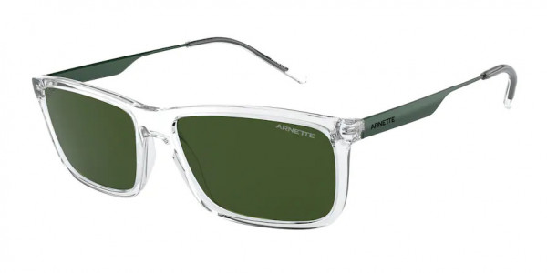 Arnette AN4305 NOSY Sunglasses, 275471 NOSY CRYSTAL DARK GREEN (WHITE)