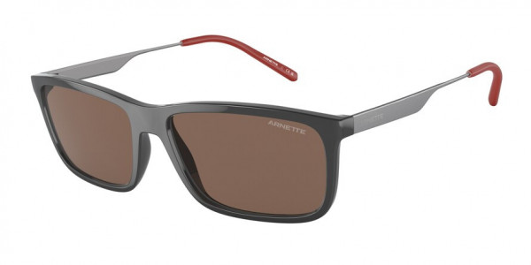 Arnette AN4305 NOSY Sunglasses, 284373 NOSY DARK GRAY DARK BROWN (GREY)
