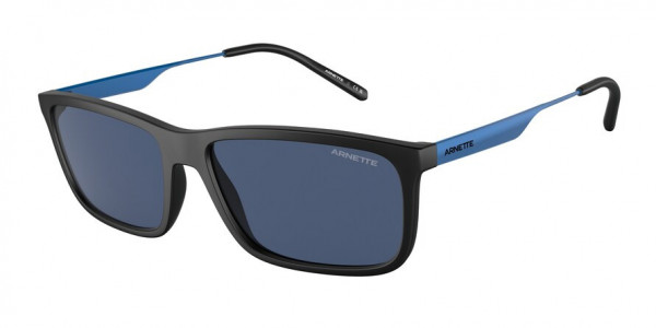 Arnette AN4305 NOSY Sunglasses, 284980 NOSY MATTE BLACK DARK BLUE (BLACK)