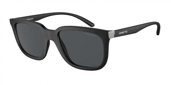 Arnette AN4306 PLAKA Sunglasses, 275887 PLAKA MATTE BLACK DARK GREY (BLACK)