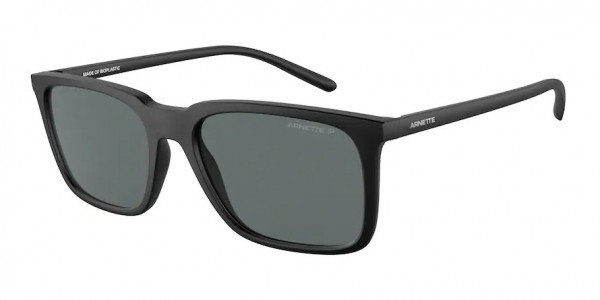 Arnette AN4314 TRIGON Sunglasses, 275881 TRIGON MATTE BLACK POLAR DARK (BLACK)