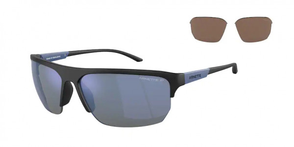 Arnette AN4308 DEAN II Sunglasses, 275822 DEAN II MATTE BLACK DARK GREY (BLACK)
